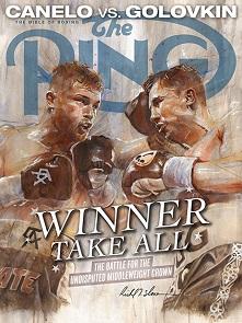 Canelo vs GGG Special Edition Ring Poster