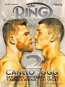 Limited Edition Ring X Slone Canelo vs GGG 2 Staredown Poster
