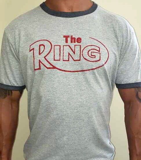 Ring T-Shirt Gray/Heather (Red logo)