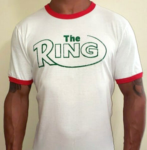 Ring T-Shirt White/Red (Green logo)