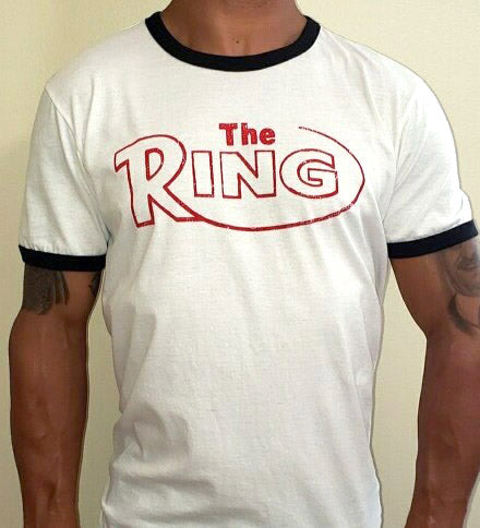 Ring T-Shirt Black/White (Red logo)